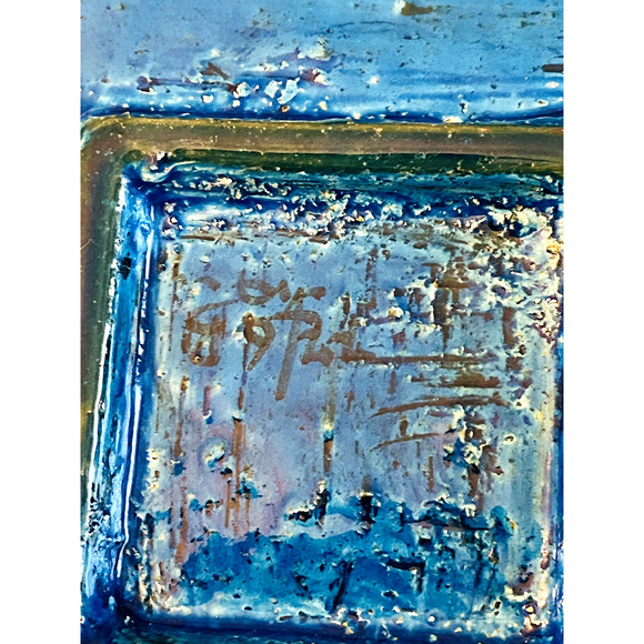 Vintage Mid Century Aldo Londi Bitossi Antique Car Ashtray 9.75" x 9.5" - Picture 14 of 16